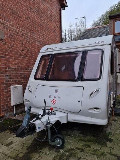 Elddis Avante 2005 caravan 4 Berth - off grid option, single Axles