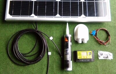 80 WATT SOLAR PANEL KIT MOTORHOME VW CAMPER VAN CARAVAN BONGO LCD controller 80w