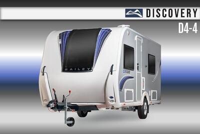 Bailey Discovery Plus D4-4, NEW 2023 Touring Caravan