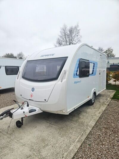 2013 Swift Sprite Alpine 2berth4 end wash room motor mover