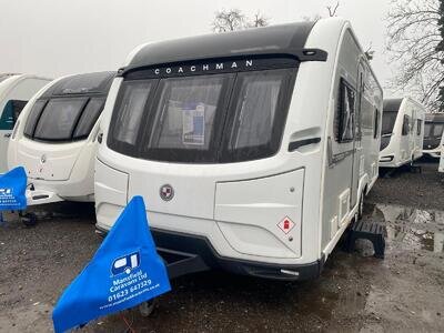 Coachman Laser 665 2021 4 berth caravan *fixed single beds*