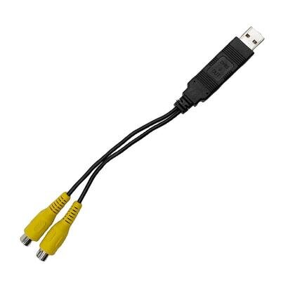 USB To CVBS RCA Video Cable 2 CVBS Output USB To RCA Cable Car Radio Accessories