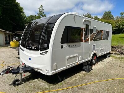 2022 Bailey Unicorn Vigo series 5 , 4 Berth, Used Touring Caravan