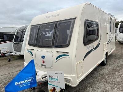 2013 Bailey Olympus 460-2 - End Washroom - 2 Berth - Touring Caravan