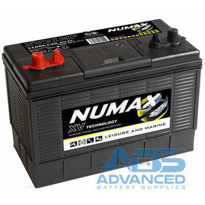 12V 105AH Numax XV31MF Dual purpose Leisure, Marine, Starter battery