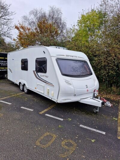 Swift Sprite Quattro 2011 Twin Axle Fixed Bed