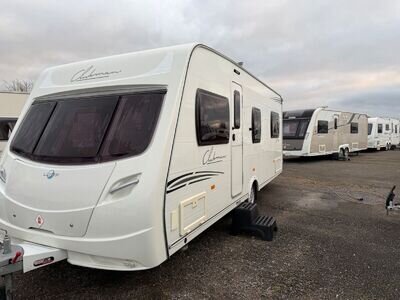 4 BERTH LUNAR CLUBMAN EB FIXED BED 2008 WITH 3MTS WARRANTY&STARTER PACK