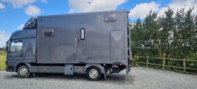 MERCEDES ATEGO motorhome/race truck ** DOUBLE SLEEPER CAB AND AIR SUSSPENSION**