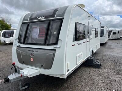 4 BERTH ELDDIS AFFINITY 540 FIXED BED 2016 WITH MOTOR MOVER&WARRANTY&STARTERPK
