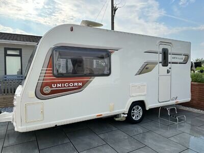 2013 BAILEY UNICORN SEVILLE 11, 2 BERTH, 1 ELDERLY OWN FROM NEW, JUST SERVICED!!