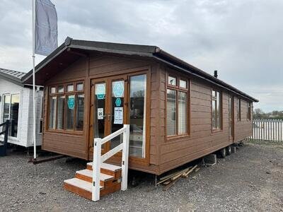 Twin Lodge For Sale - Reiver Affinity Twin Lodge 40x16ft / 2 Bedrooms