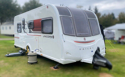 2017 Bailey Unicorn Cabrera 3 - 4 Berth Caravan with End Bedroom/Island Bed