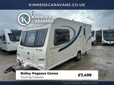 Bailey Pegasus Genoa 2012 2 Berth Touring Caravan