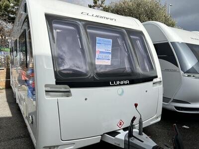 2014 LUNAR CLUBMAN SB 4 Berth fixed single bed, motor mover
