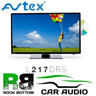 Avtex 21.5" Caravan MotorHome Truck 12V/24V HD Digital DVD Satellite Freeview TV