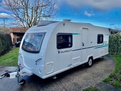 2018 Bailey Pursuit 550 / 4 touring caravan with Motor Mover