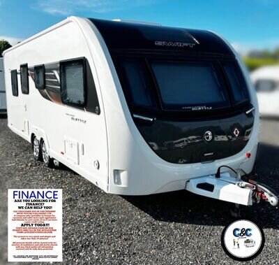 2022 SWIFT CHALLENGER 850 HI-STYLE 8FT WIDE 4 BERTH TWIN AXLE FIXED ISLAND BED