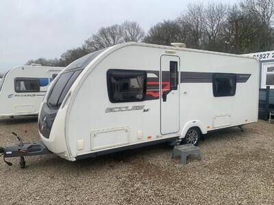 STERLING ECCLES SOLITAIRE - FIXED SINGLE BEDS + END WASHROOM + MOTORMOVER