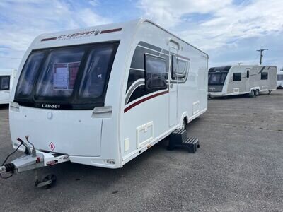 4 BERTH LUNAR CLUBMAN SOROS 2014 FIXED ISLAND BED& MOTOR MOVER,NOW SOLD SORRY