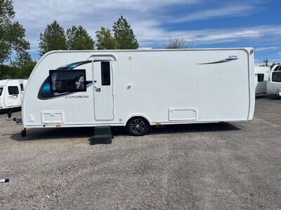 4 BERTH LUNAR COSMOS 574 FIXED ISLAND BED 2017 FITTED WITH A MOTOR MOVER,3MTS