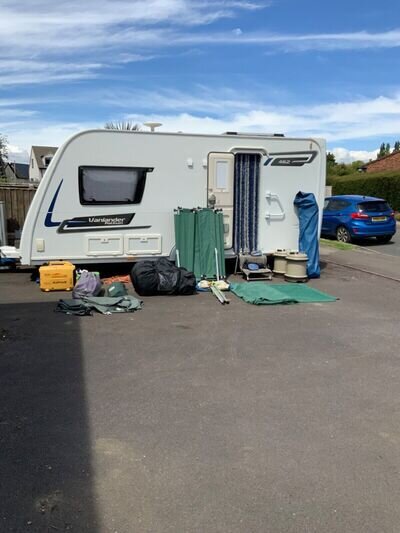 2 berth Elddis Valander 462 year 2014 with motor mover and solar panel.