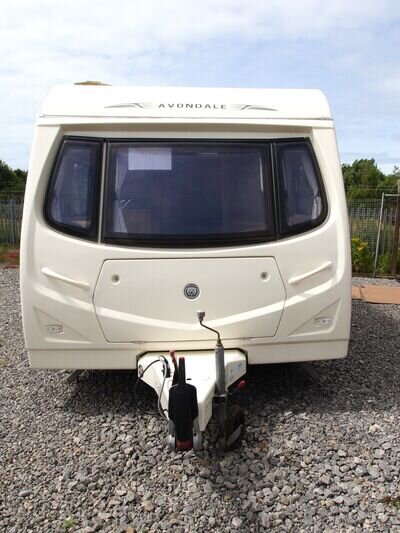 Avondale Argente 554 4 Berth Caravan with Fixed Bed 2008