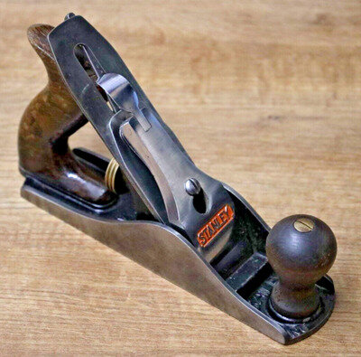 Vintage Stanley Bailey No. 3 Smoothing Plane. Vg Condition. Made In England.