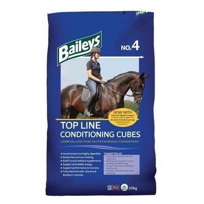 Baileys No.4 Top Line Cubes 20kg Horse Feed