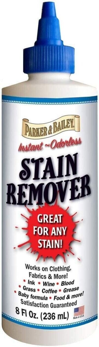 Parker & Bailey 8oz Stain Remover Coffee Clothing Fabric Grease Floor Cleaner