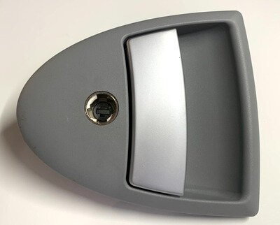 Hartal Door Lock Fawo FW Triangular Grey for Swift Bailey UK Caravan GTL1
