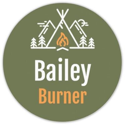 Bailey Burner (Stubby 50ml) Spirit Burner Alcohol Stove Meths Camping Hiking