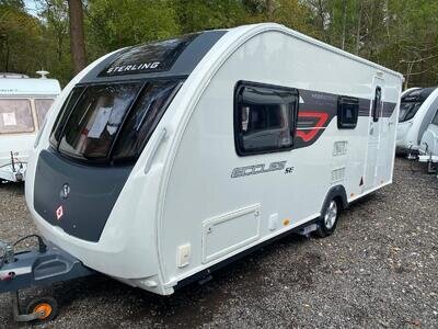STERLING ECCLES MOONSTONE - 2014 - 4 BERTH - END WASHROOM - MOVER & AWNING