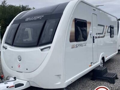 Swift Sprite Major 4EB 2021 4 Berth Tourer Caravan With Fixed Island Bed