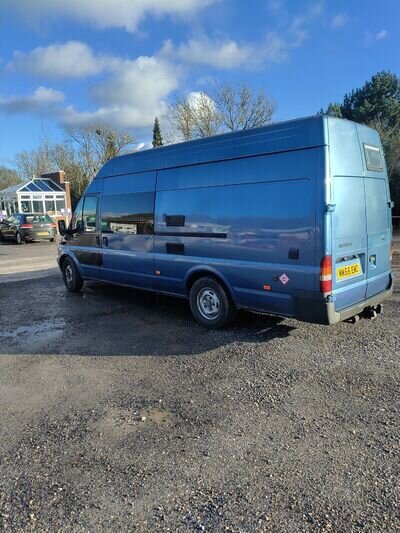 Lovely reliable Ford Transit 2/3 berth camper van with toilet/washroom