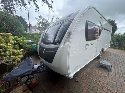 Sterling Eccles Sport 584 4 berth, island bed caravan for sale
