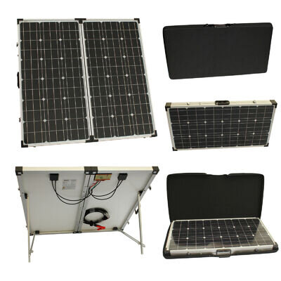 150W 12V folding solar panel charging kit for caravan motorhome campervan boat