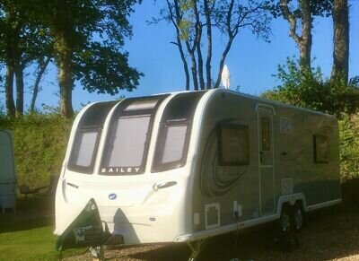 Bailey Pegasus Grande SE Messina - 8ft wide twin axle. Complete package.