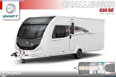 Swift Challenger 650 SE, 2024, NEW Caravan