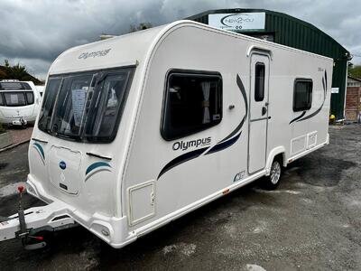 2013 Bailey Olympus 530/4 FIXED BED END BATHROOM 4 berth Caravan B016