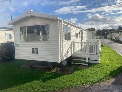 Caravan For Sale North Wales With Decking, Central Heated & Double Glazed