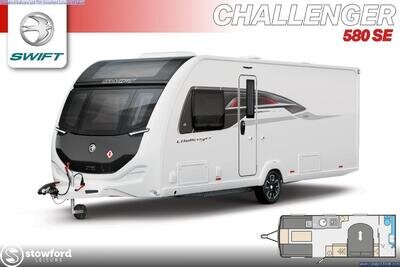 Swift Challenger 580 SE, 2024, NEW Caravan
