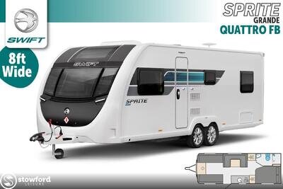 Swift Sprite Grande Quattro FB, 2024, NEW Caravan