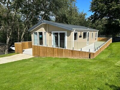 2016 Willerby Boston 40 x 20 Lodge For Sale Riverside Rothbury Northumberland