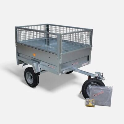 Brand New Apache 5X3 Caged Trailer 5x3 ✅INC VAT ✅UK NATIONWIDE DELIVERY