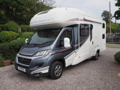 Auto-Trail Tribute T-726, 6 Berth/4 Belt, Overcab Bed & Fixed Bunks, Low Mileage