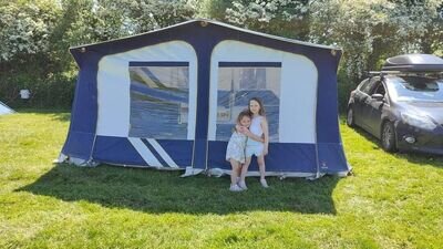 pennine fiesta folding camper trailer tent