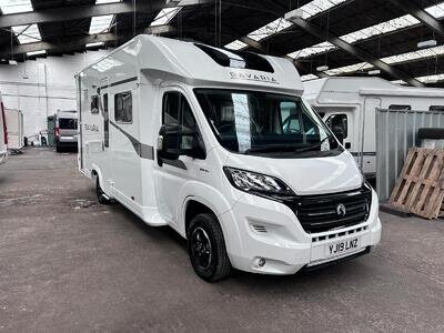 BAVARIA T706 6 BERTH WITH 6 BELTS FAMILY MOTORHOME 2019 JUST 2191 MILES