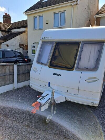 5 berth used touring caravan with motor mover