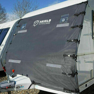BAILEY CARAVAN FRONT TOWING COVER PROTECTOR SHIELD - UNI LED FULLY WATERPROOF
