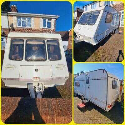 ⭐️LOOK LOVELY FLEETWOOD COLCHESTER 1997-2 BERTH+ END WASHROOM ⭐️